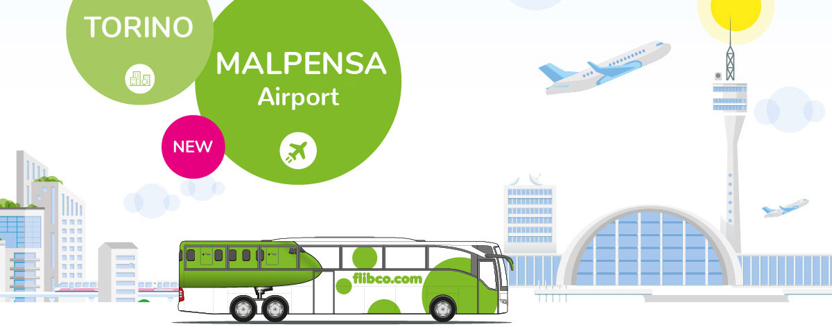 Nuova linea bus flibco tra Torino e l'aeroporto di Malepensa