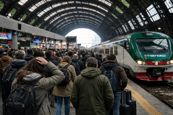 sciopero treni 12 gennaio 2026