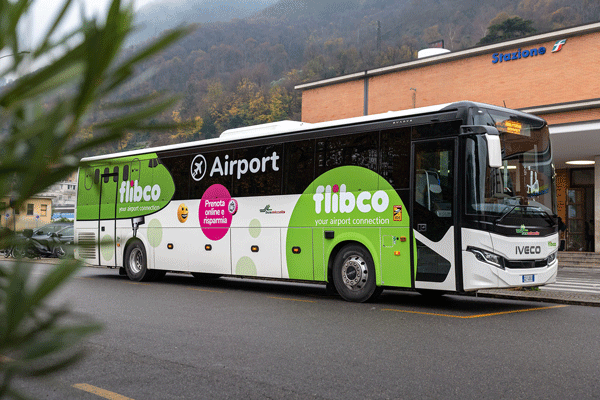 Autobús Como - Aeropuerto de Milán Bérgamo