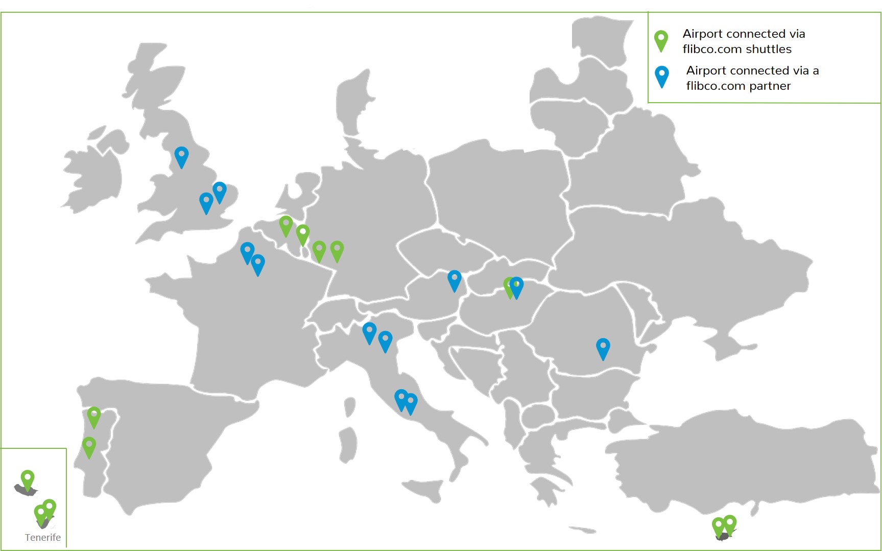 new airports on flibco.com 