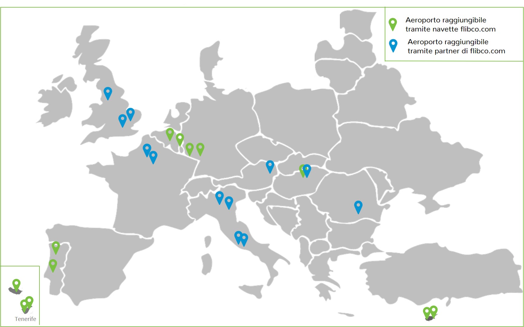 new airports on flibco.com 