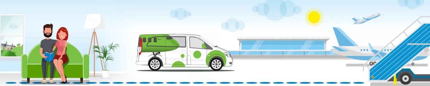 Door2Gate: the smart taxi from Luxembourg City to Luxembourg Airport