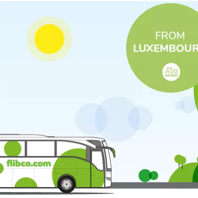 Luxembourg-Charleroi Airport line is back! I Book on flibco.com 🚌