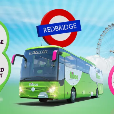 Redbridge direct to London Stansted Airport in 30 minutes