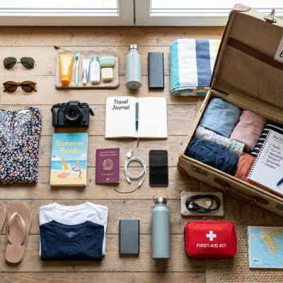 holiday packing list