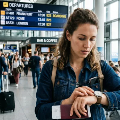 how long before flight at the airport